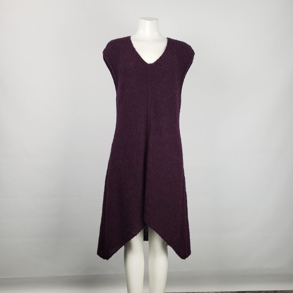 Stella Carakasi Purple Alpaca Knit Dress Size M - Picture 7 of 10